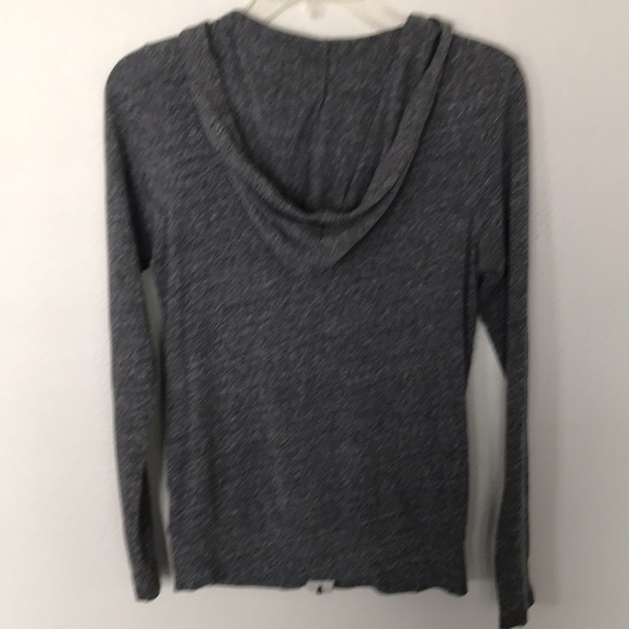 LIGHTWEIGHT GREY SWEATSHIRT SOFT T-SHIRT MATERIAL - Picture 3 of 4